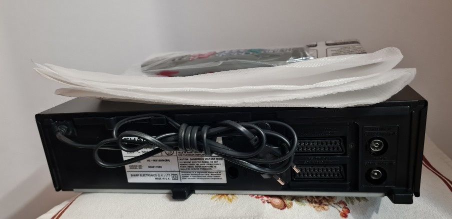 SHARP video recorder VHS nou