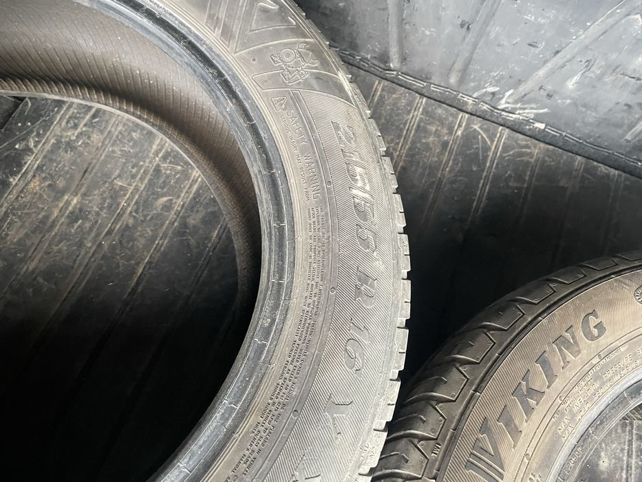 2 шины летние почти новые