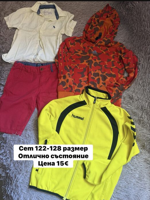 Дрехи и обувки  за момче размери от 122-140