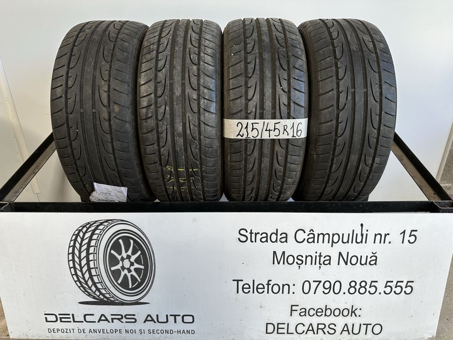 Set anvelope 215/45 R16 Dunlop vară