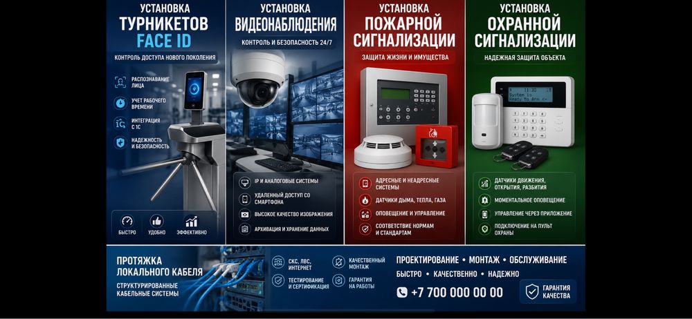 Услуга контроля обслуживание.