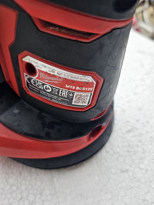 Șlefuitor orbital milwaukee m18 bos125