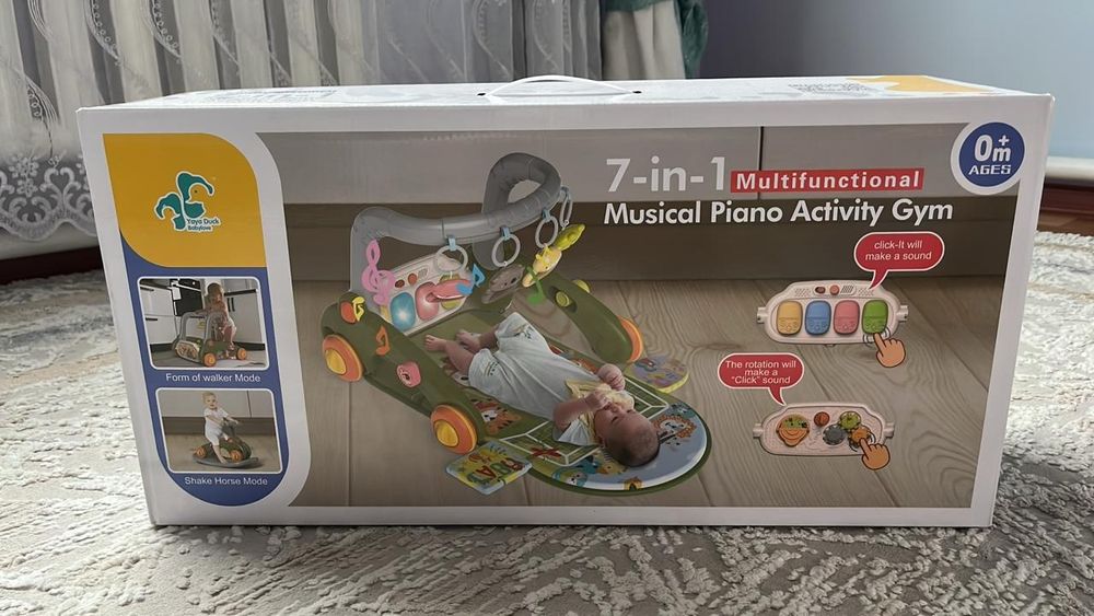 Коврик с музыкальным пианино