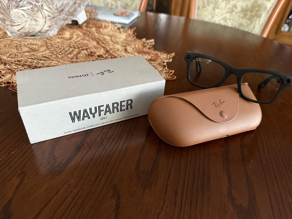 Ray Ban Meta Wayfarer gen 2 lentile transition