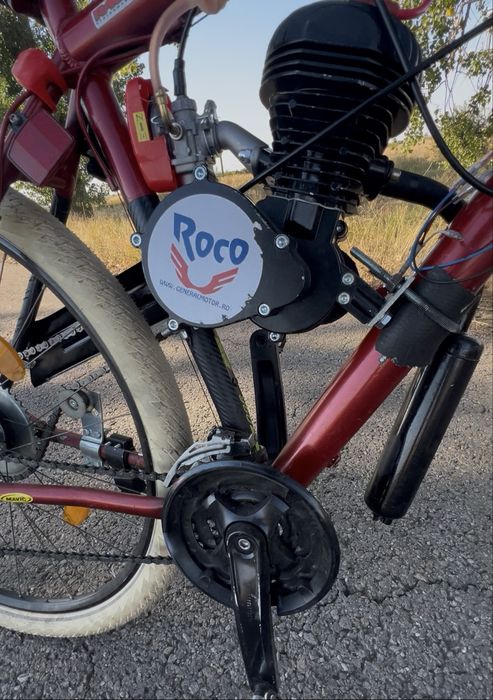 bicicleta Kross cu motor