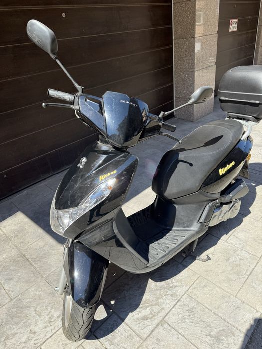 Pegeot Kisbee 50/2012г/10000/Топ състяние + бокс