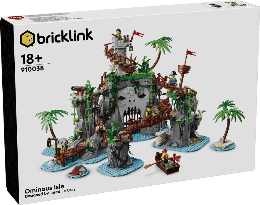Lego 910038 Ominous Isle bricklink set lego пирати