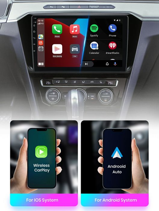 Navigatie Android dedicata pentru VW Passat B8 (2015-2020).