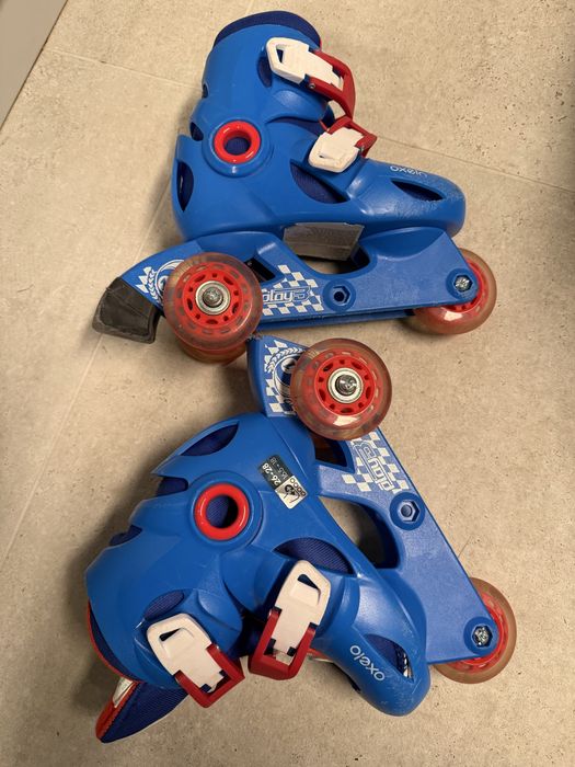 Детски ролери Oxelo Play 3 – регулируем размер 26–28