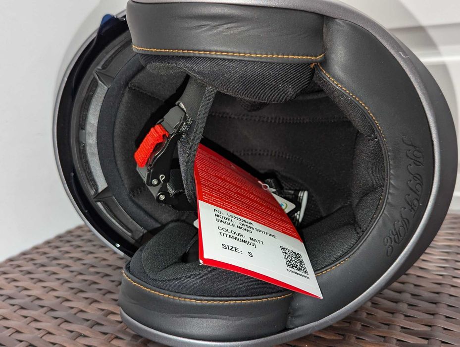 Casca moto chopper / scooter LS2 Spitfire, marime S - open face