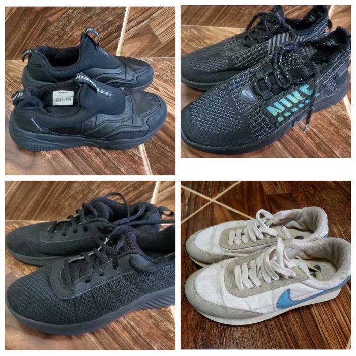 Кроссовки и кроксы Б/У размер 36,37,38.Цена 30-50тыс за пару