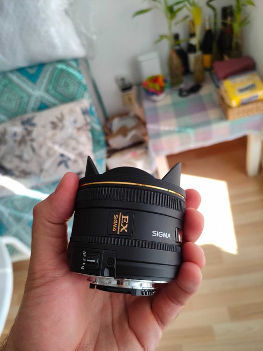 Sigma 10mm f/2.8 Fisheye за Никон