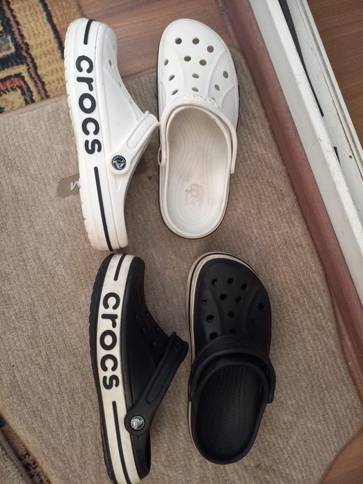 Crocs оригинал.Белые 42-43р.Черные 40-41 р.