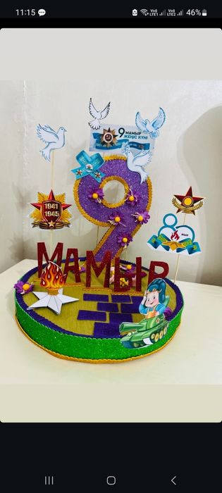 поделка  ручная работа на 9 май