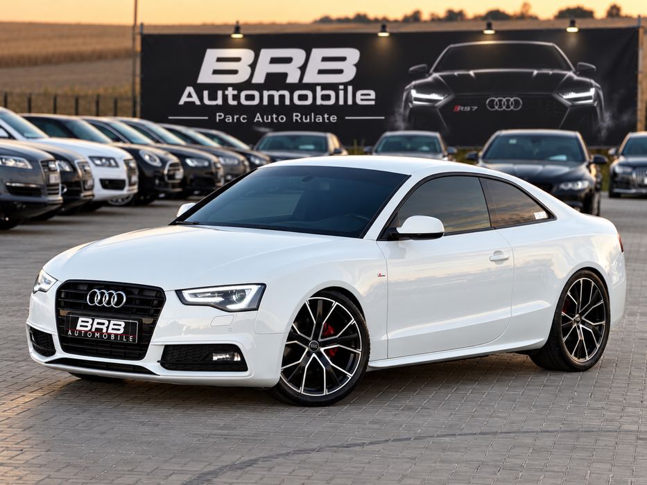 • Audi A5 Coupe Facelift 2013 • 3 x S-line / 2.0 Diesel 177 cp - Automat / PARC AUTO • RATE • Garanție •