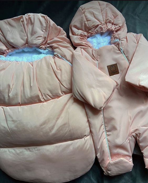 Кокон с комбинезоном для новорожденных