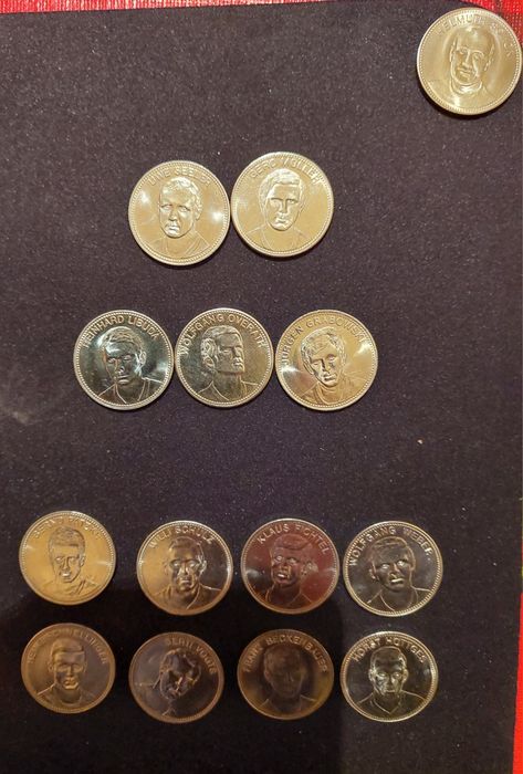 Монети на Германия от Св. П. Mexico 1970-16бр.