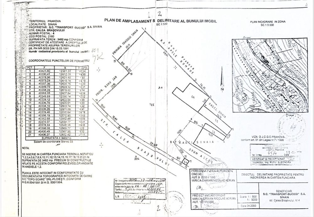 De vânzare – Teren generos cu deschidere la DN1, Sinaia
