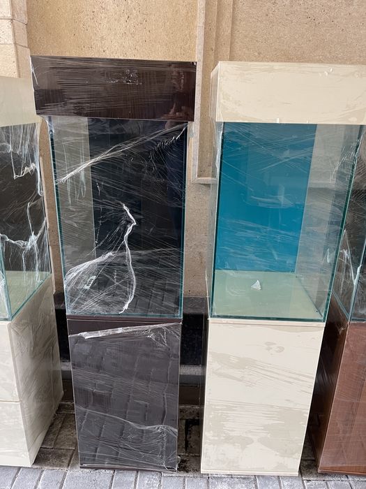 Akvarium 100 litrlik oynasi 1 sm