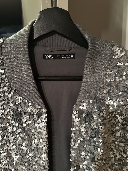 Яке ZARA сребристо