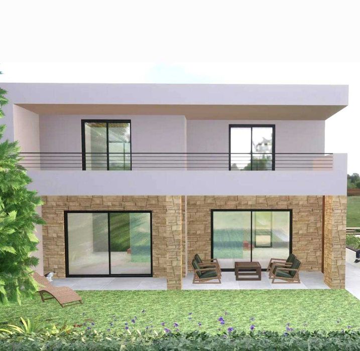 Продава къща – мезонет в строеж 65 м2 на две нива в Неа Врасна, Гърция