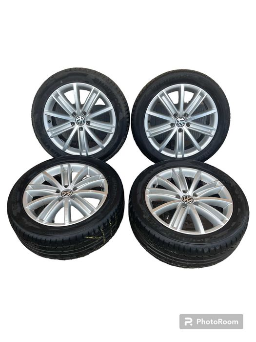 Set Jante + Anvelope vara Vw Tiguan II R18