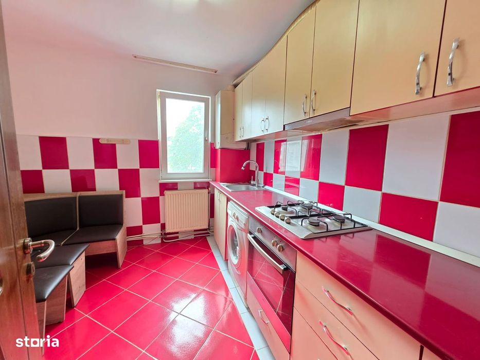 2 camere, str. Ecaterina Teodoroiu, 52 mp, bucătărie mare utilată