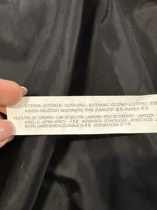 Geaca Zara piele naturala