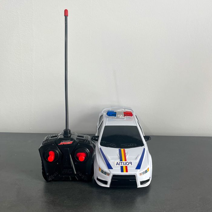 Masina De Politie Politia Romana Cu Telecomanda Cu Viteza Mare