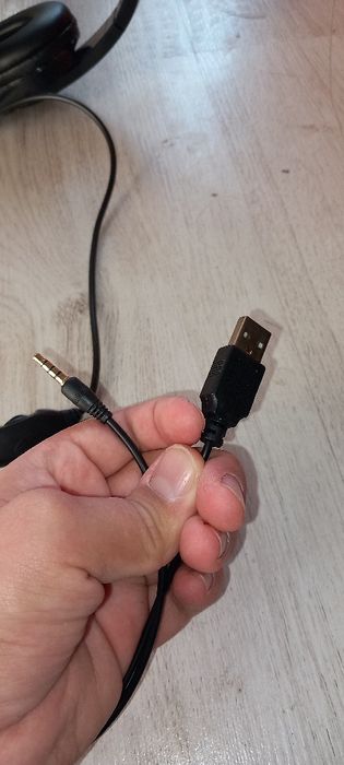 Слушалки с кабел
