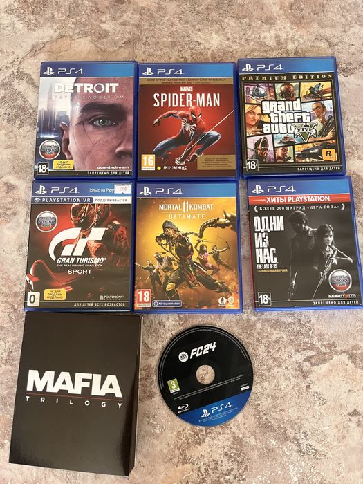 Продам диски на PS4