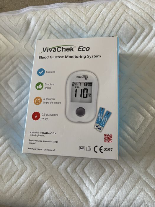 Glucometru Vivacheck pentru masurat glicemia nou sigilat