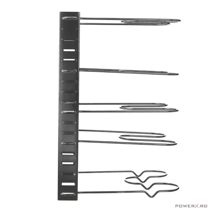 Suport, organizator pentru depozitarea tigailor, oalelor, capacelor,