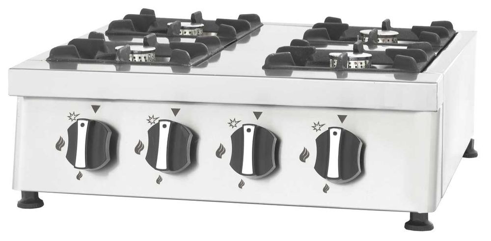 Газов котлон с 4 горелки (14kW) 57х68 см