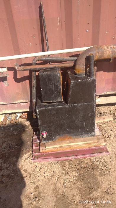 Печка на твердом топливе (уголь)