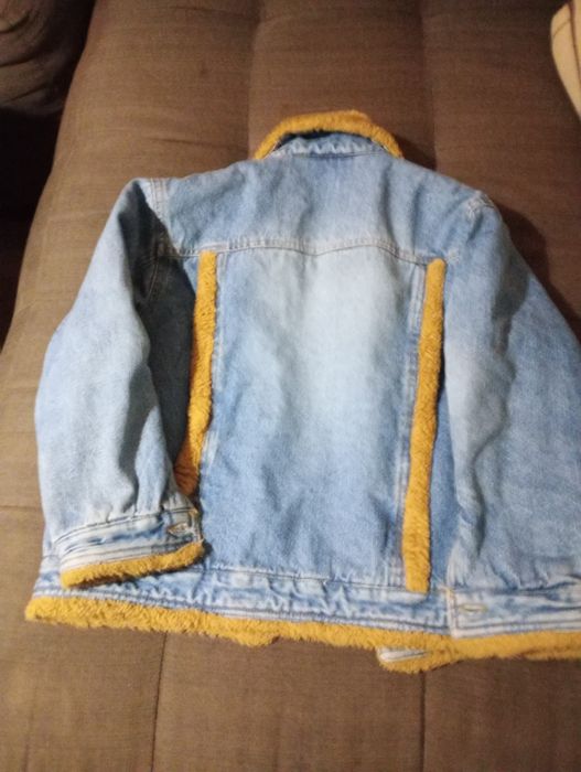 Ватиранo дънковo яке за 5-6г.дете. размер 116