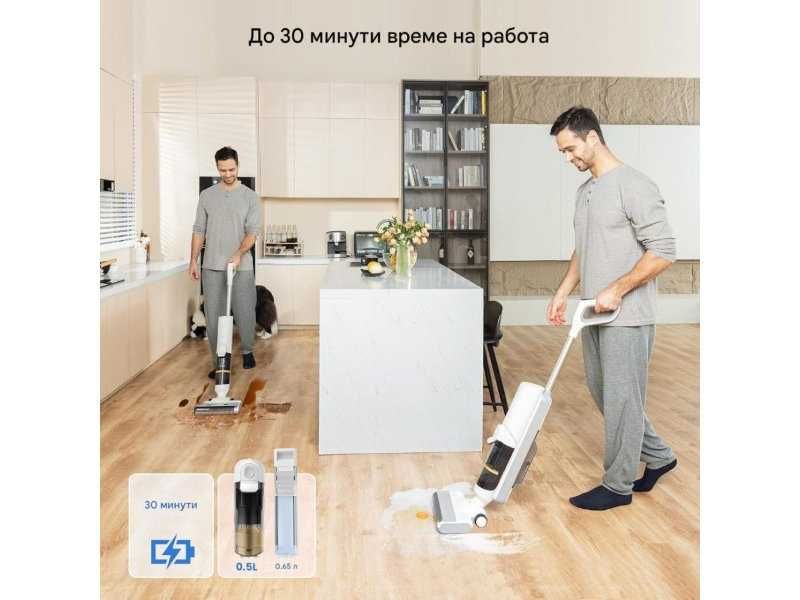 Безкабелна Прахосмукачка за Мокро и Сухо Почистване Proscenic F10 Pro