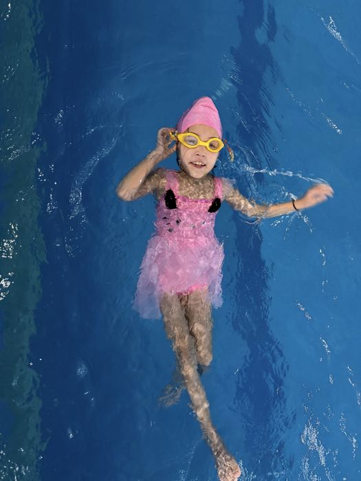 Плавание для детей в зимнем бассейне