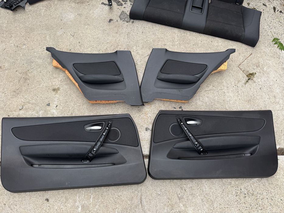 Салон полу кожа рекаро за бмв е82 bmw e82