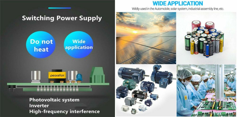 Monitor 9 functii watt metru DC ampermetru RC baterie putere volt Nou!