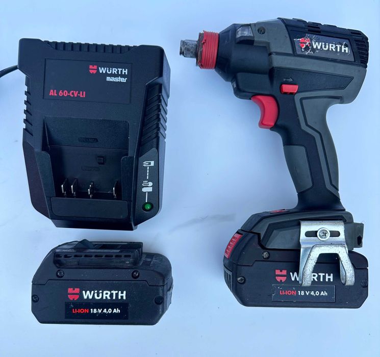 Wurth ASS 18-A EC Combi - Безчетков гайковерт 2x18V 4.0Ah