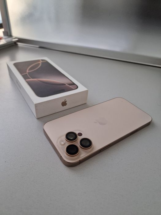 Iphone 16 Pro Max 256GB Disert Titanium Sim karta. Ideal. Garantiya!