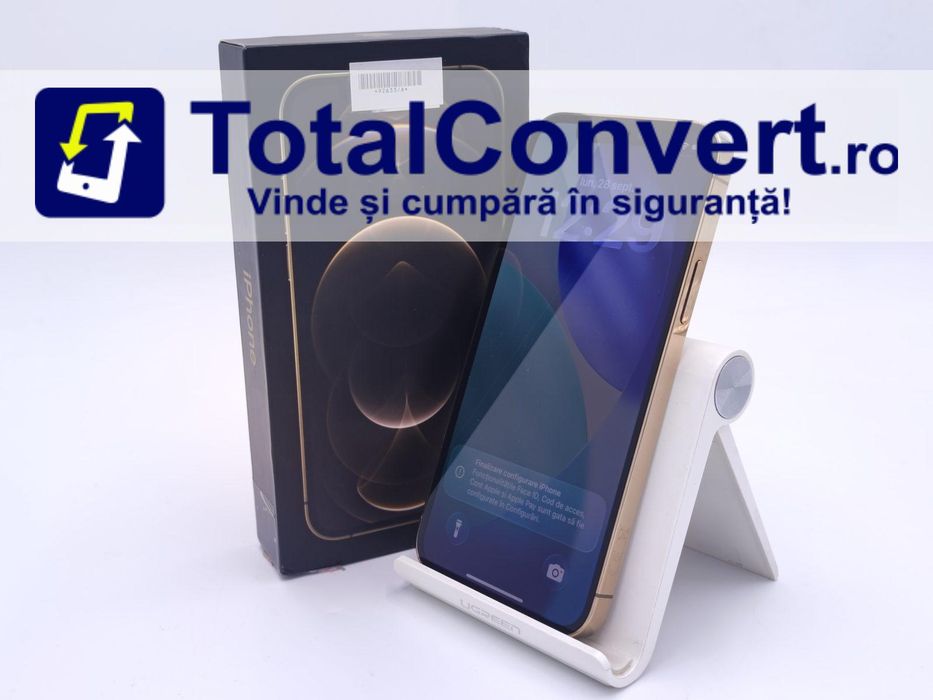 Apple iPhone 12 Pro 128GB Gold 6GB Single, Garantie 24 luni | #D96473