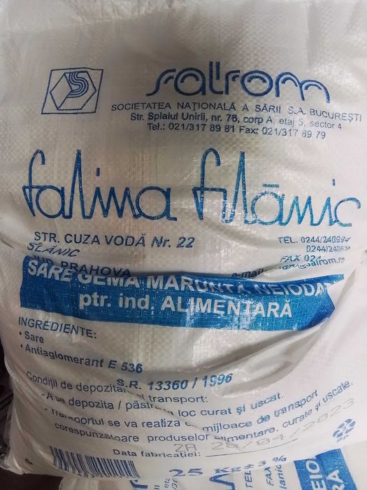 Sare Mare neiodata la sac de 25 kg