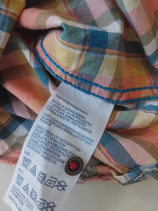 Tommy Hilfiger - Denim 100%  оригинална дамска риза с дълъг ръкав