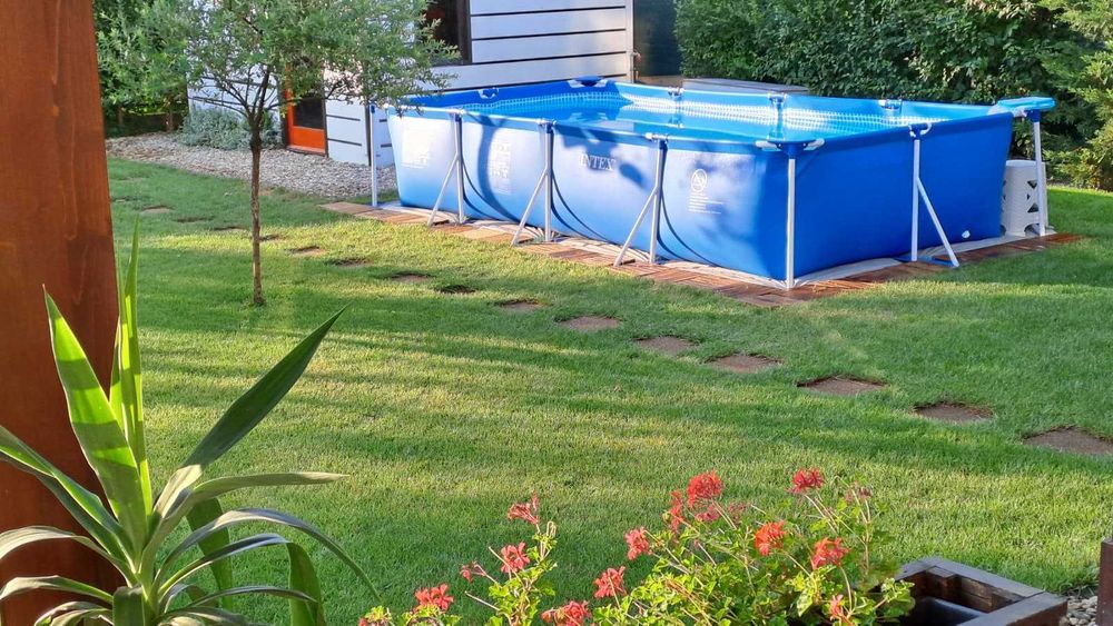 Piscina cadru metalic Intex, 450x220x84 cm dreptunghiulara