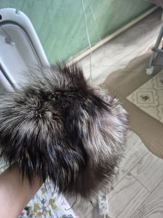 Норка шапка женский