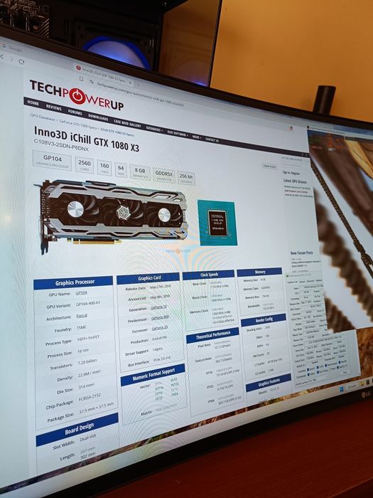 Placă Video Inno3D GeForce GTX 1080 iChill X3 HerculeZ – 8GB GDDR5X