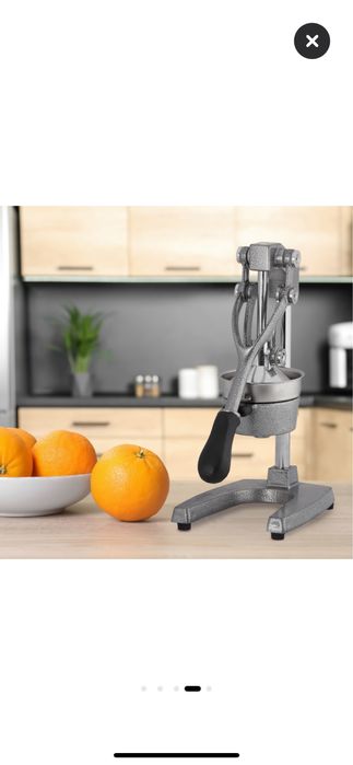 Ръчна сокоизстисквачка - преса за нарове и големи цитрусови плодове