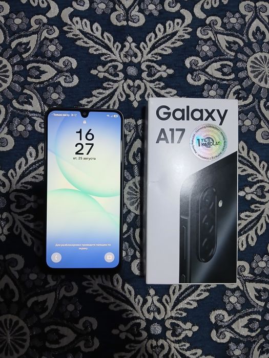 Samsung galaxy A17 ayol ishlatgan
